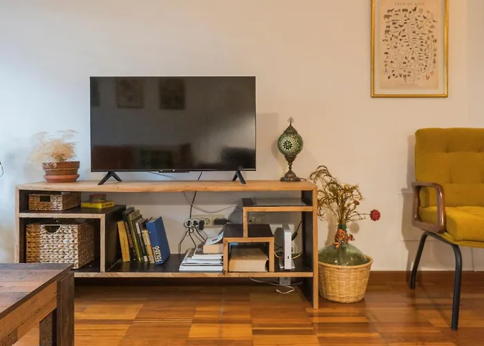 Апартаменты La Serena Con Parking Gratuito - Living